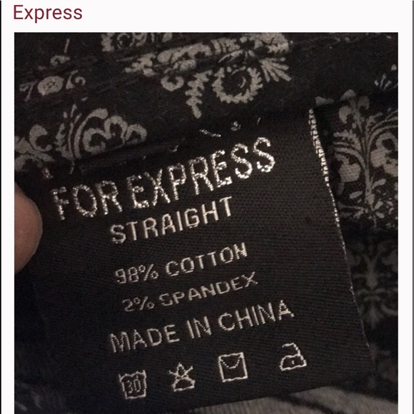 Express REROCK Straight Jeans - Picture 6 of 6